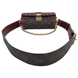 Sac Louis Vuitton Papillon Trunk en toile nylon marron Marron