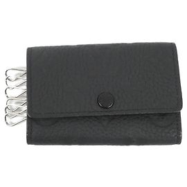 Louis Vuitton Multicle Monogram Taurillon Key Case Black