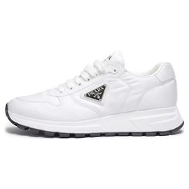 Prada Nylon Sneakers White White
