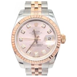 Rolex Datejust Combination Diamond Watch Pink