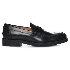 Tod's Leather Loafer Black