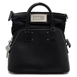 Maison Martin Margiela Mini Tote and Shoulder Bag Black