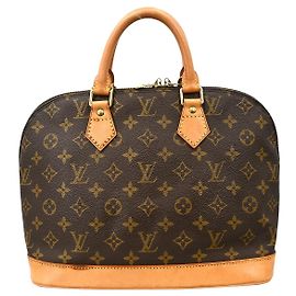 Louis Vuitton Alma Monogram PM Castaño