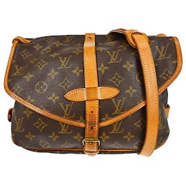 Louis Vuitton Saumur Monogram 30 Marron