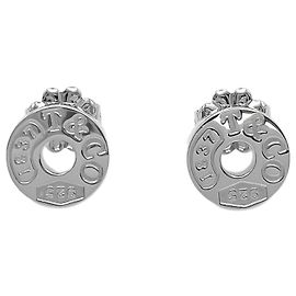 Orecchini Tiffany & Co. 1837 Circle Round Argento