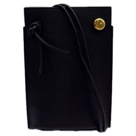 Bolsa de Ombro Loewe Pebble Dice Pocket Preto