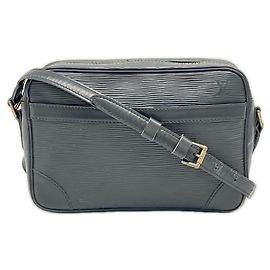 Borsa a tracolla Louis Vuitton Epi Trocadero Noir Nero