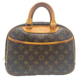 Bolsa Louis Vuitton Monogram Trouville Marrom Bege