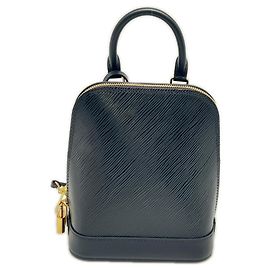 Louis Vuitton Epi Alma Backpack Black