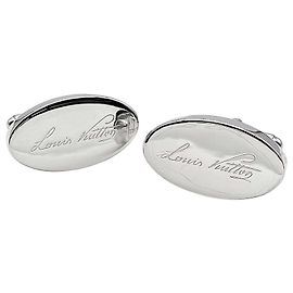 Gemelos Louis Vuitton Silver Plata