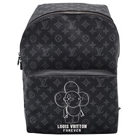Louis Vuitton Monogram Vivienne Apollo Backpack Brown Black White