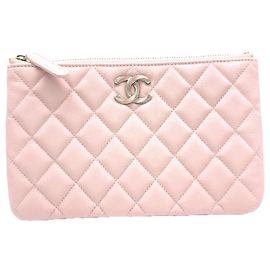 Pochette Chanel Matelassé Rose Rose