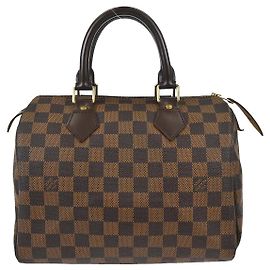 Louis Vuitton Speedy Bandoulière Damier 25 Marrom