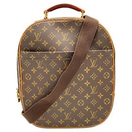 Louis Vuitton Monogram Packall Sac Add Shoulder Bag Marron Beige