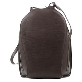 Louis Vuitton Mabillon Epi Leather medium Marrom
