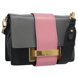 Prada Metal Ribbon City Calfskin Medium Multicor