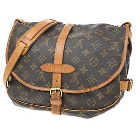 Louis Vuitton Saumur Monogram 30 Marron