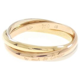 Anillo Cartier Trinity en oro rosa blanco y amarillo 18K Otro