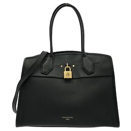 Borsa a tracolla Louis Vuitton City Steamer Soft MM M12005 Nero