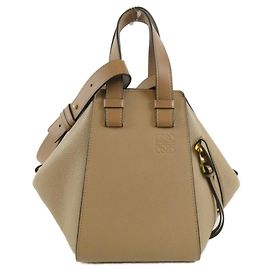 Loewe Hammock Compact Shoulder Bag Sand
