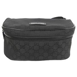 Borsa a tracolla Gucci in nylon nero Nero
