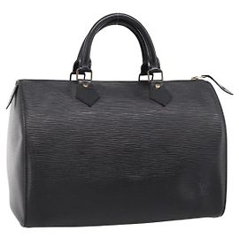 Louis Vuitton Speedy Epi 30 Nero