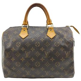 Louis Vuitton Speedy Monogram Canvas 30 Marrom