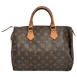 Louis Vuitton Speedy Monogram Canvas 30 Marrom