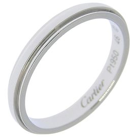 Cartier D'amour Ehering Platin Silber