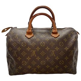 Louis Vuitton Speedy Monogram Canvas 30 Marrom