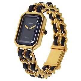Chanel Premiere Rock Quartz Métal Plqué et Cuir 20 Autre