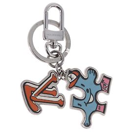 LOUIS VUITTON Key Holder metal Silver MP3453 LV Auth BA15235V Silvery