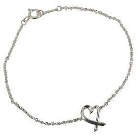 Autre Marque Pulseira TIFFANY&Co. Loving Heart Ag925 Silver Auth am12320M Prata