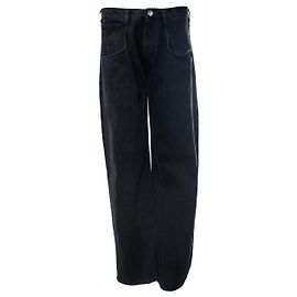 Maison Martin Margiela, Vaqueros de pierna ancha en negro Negro