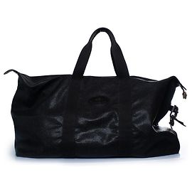 Mulberry, black pebbled leather weekender bag Black