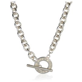 Colar Tiffany & Co. em Prata de Lei com fecho Toggle Outro