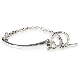 Hermès Sterling Silver Clou de Forge Bracelet Other