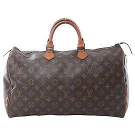 Louis Vuitton Speedy 40 Monogram Canvas Handtasche M41522 Braun