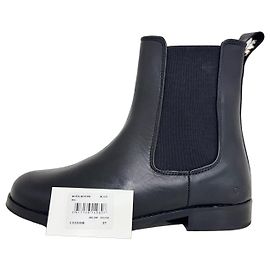 Chloé Chloe Chelsea Boots in Black Leather Black