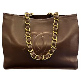 1994 Chanel CC Lambskin Chain Tote Other