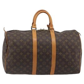 Louis Vuitton Keepall Monogram 45 Marrom