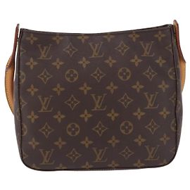 Louis Vuitton Looping Monogram Canvas MM Marron