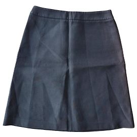 Prada black straight skirt Black