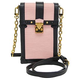 Louis Vuitton Vertical Trunk Pochette Epi Leather Nero