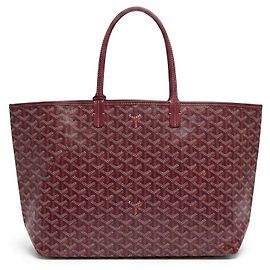 Sac Cabas Goyard Artois Coated Canvas PM Bordeaux