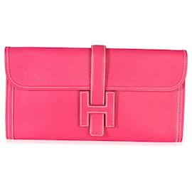 Hermès Rose Tyrien Epsom Jige Elan 29 Rosa