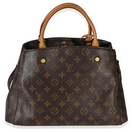 Louis Vuitton Monogram Canvas Montaigne MM Marrom