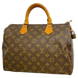 Borsa Louis Vuitton Monogram Speedy 30 Marrone