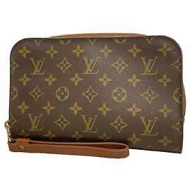 Pochette Louis Vuitton Monogram Orsay Marron
