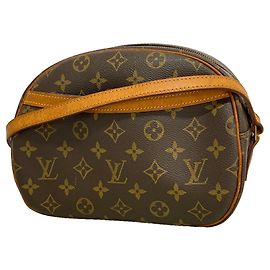 Louis Vuitton Monogram Blois Schultertasche Braun
